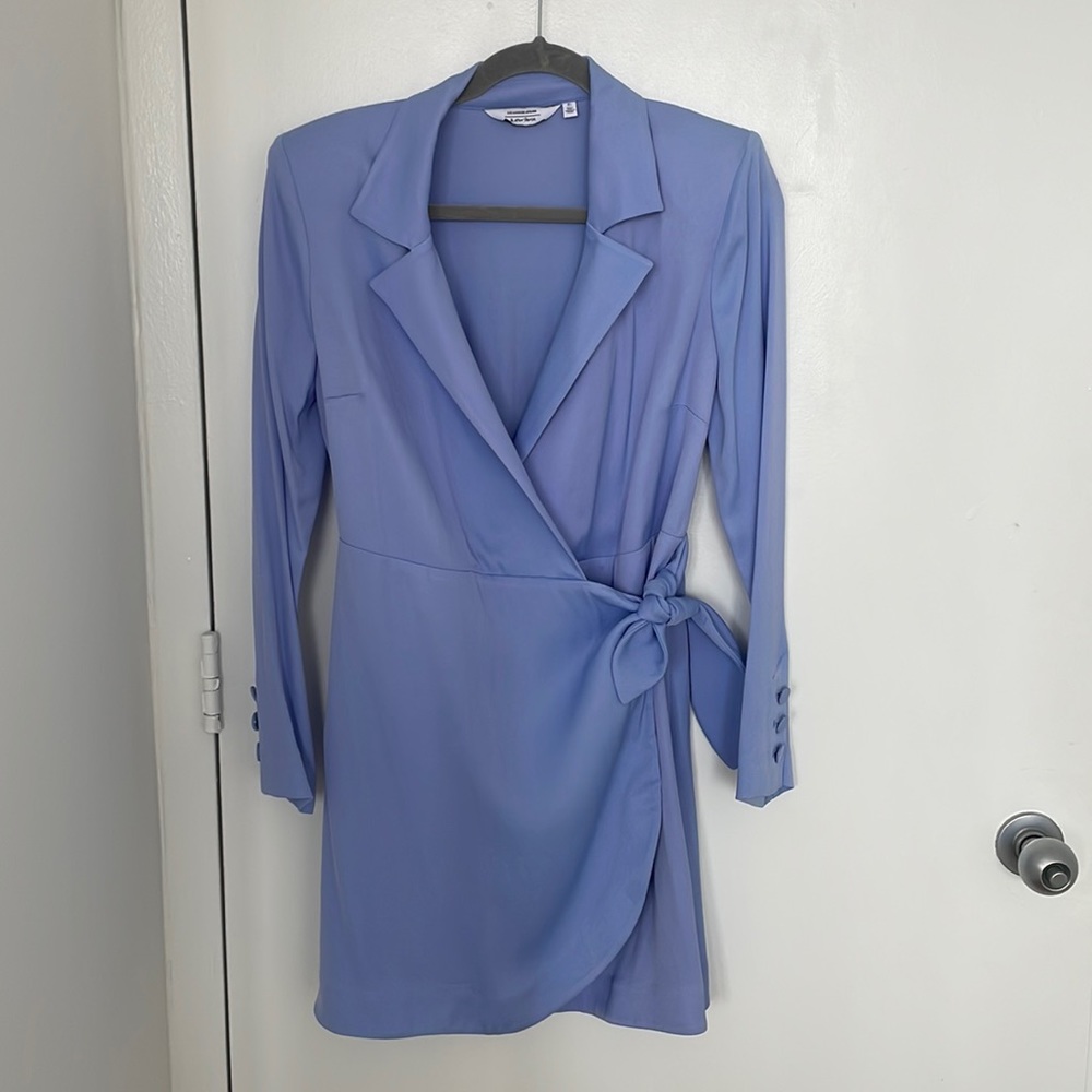 & Other Stories Suit Dress - Size 4 - Baby Blue